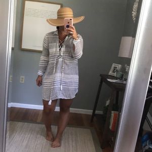 Blue Island Beach Cover Up